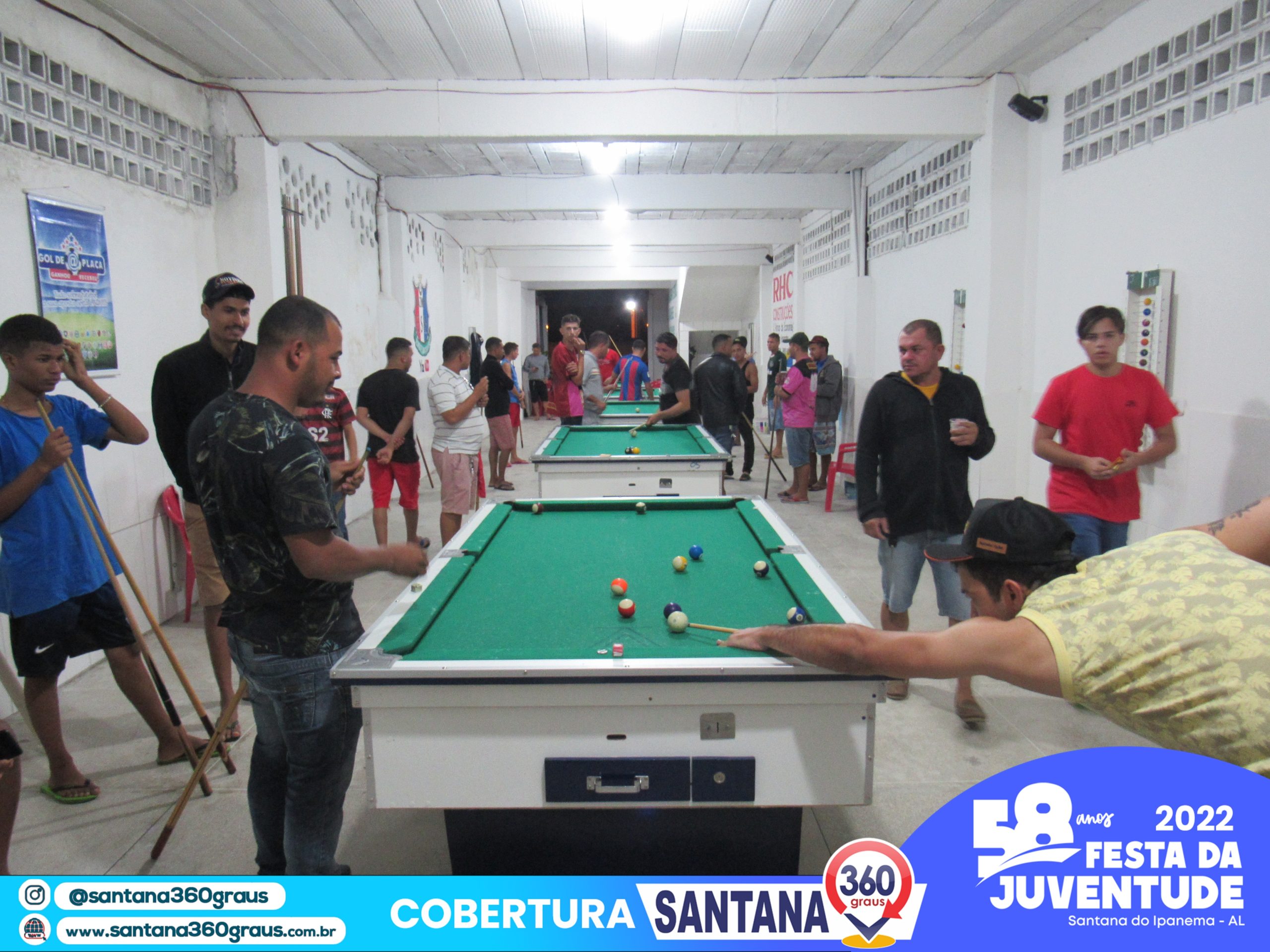 Torneio de Sinuca em Santana do Ipanema – Santana 360 graus